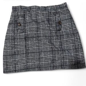 Plaid Skort